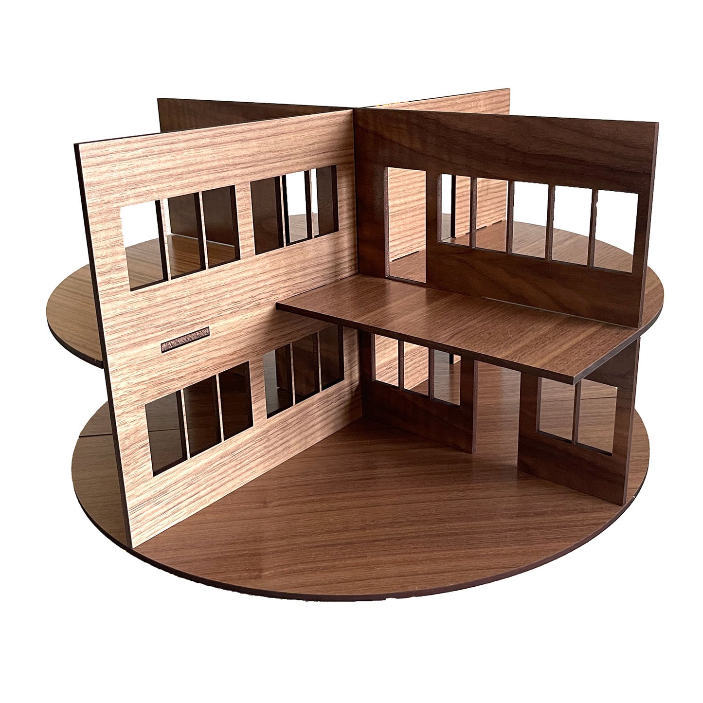 Modern Round Easy Store Dollhouse