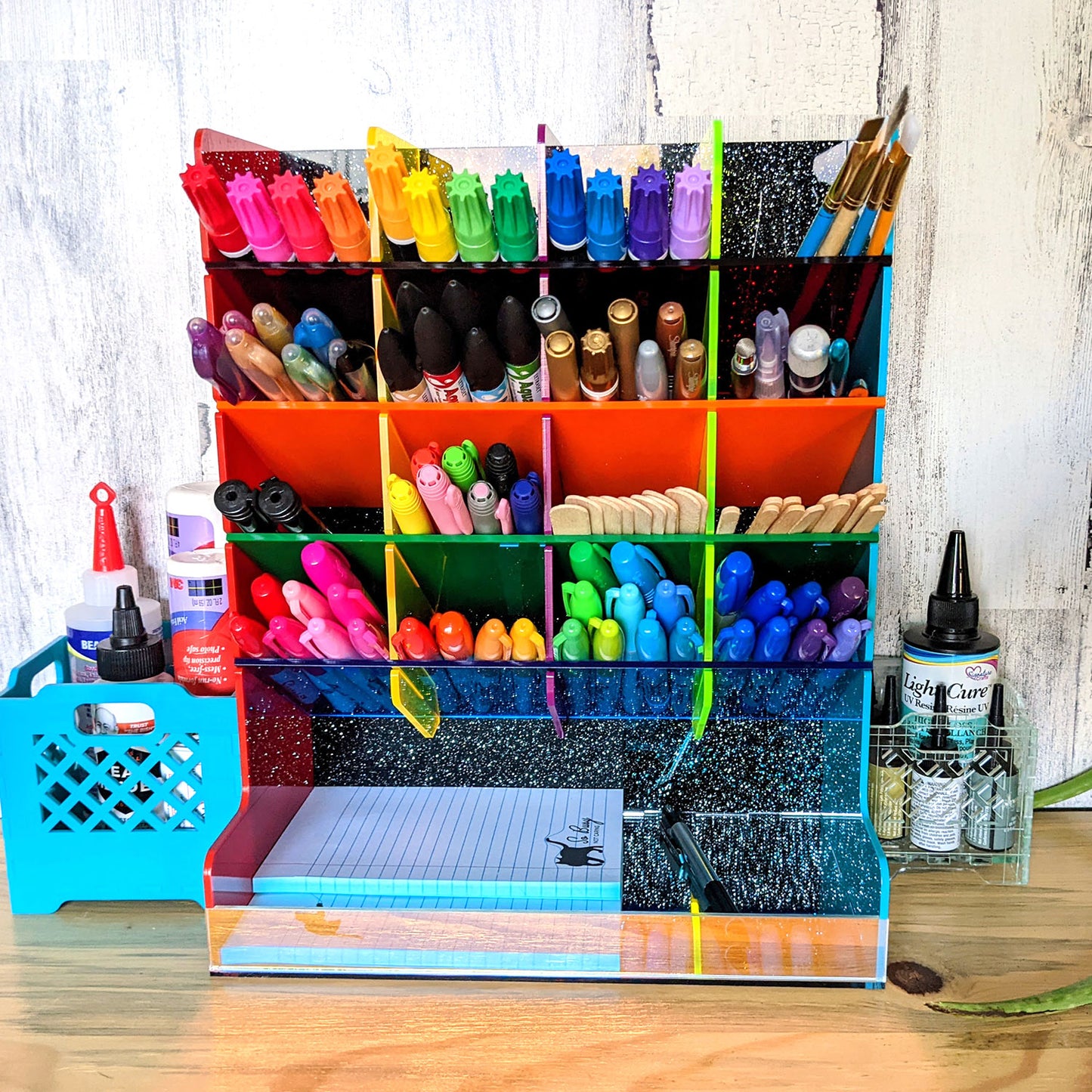 Craft Paint Organizer for 2oz Paint - Made on a Glowforge
