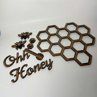 Bee Honeycomb Wall Décor