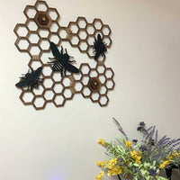 Bee Honeycomb Wall Décor