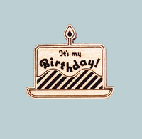 Personalized Birthday Lapel Pin