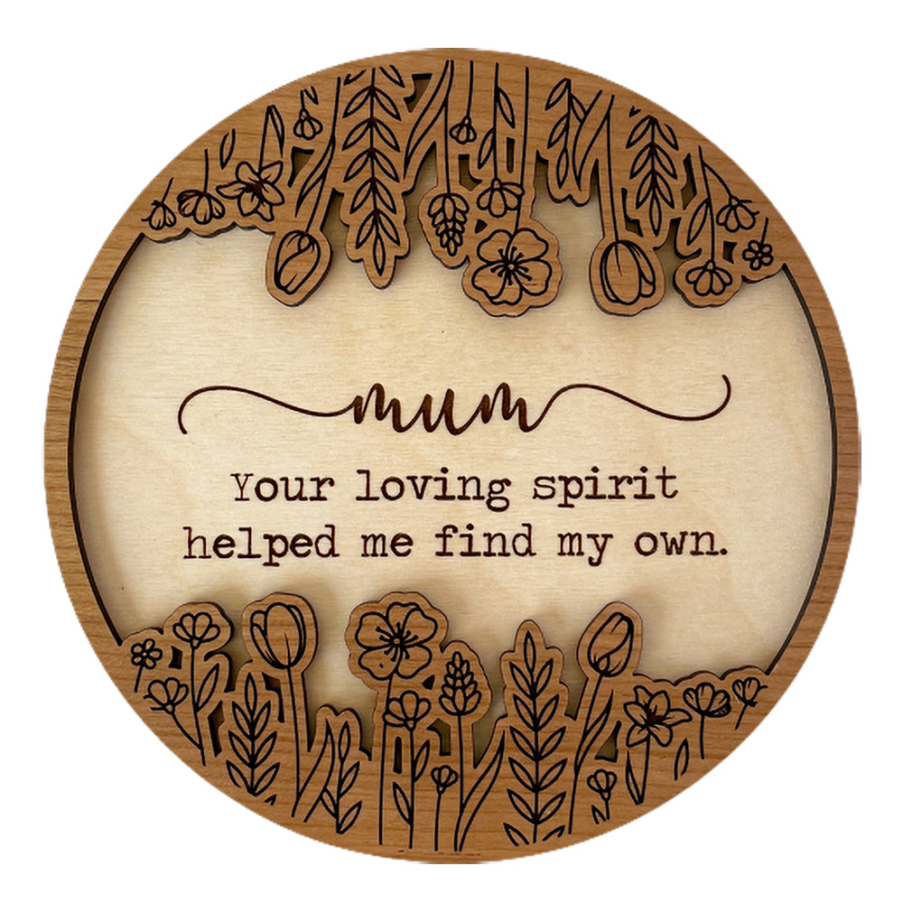 Personalized Love Plaque - Glowforge Laser Cut Wood Sign