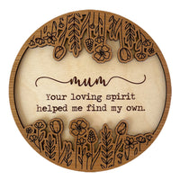 Personalized "Your Loving Spirit" - Mother's Day Plaque