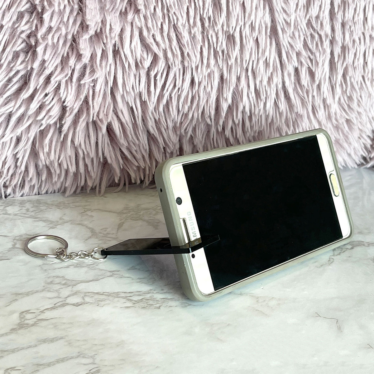 Phone Holder Keychain Glowforge Shop Phone Holder Keychain Glowforge Shop