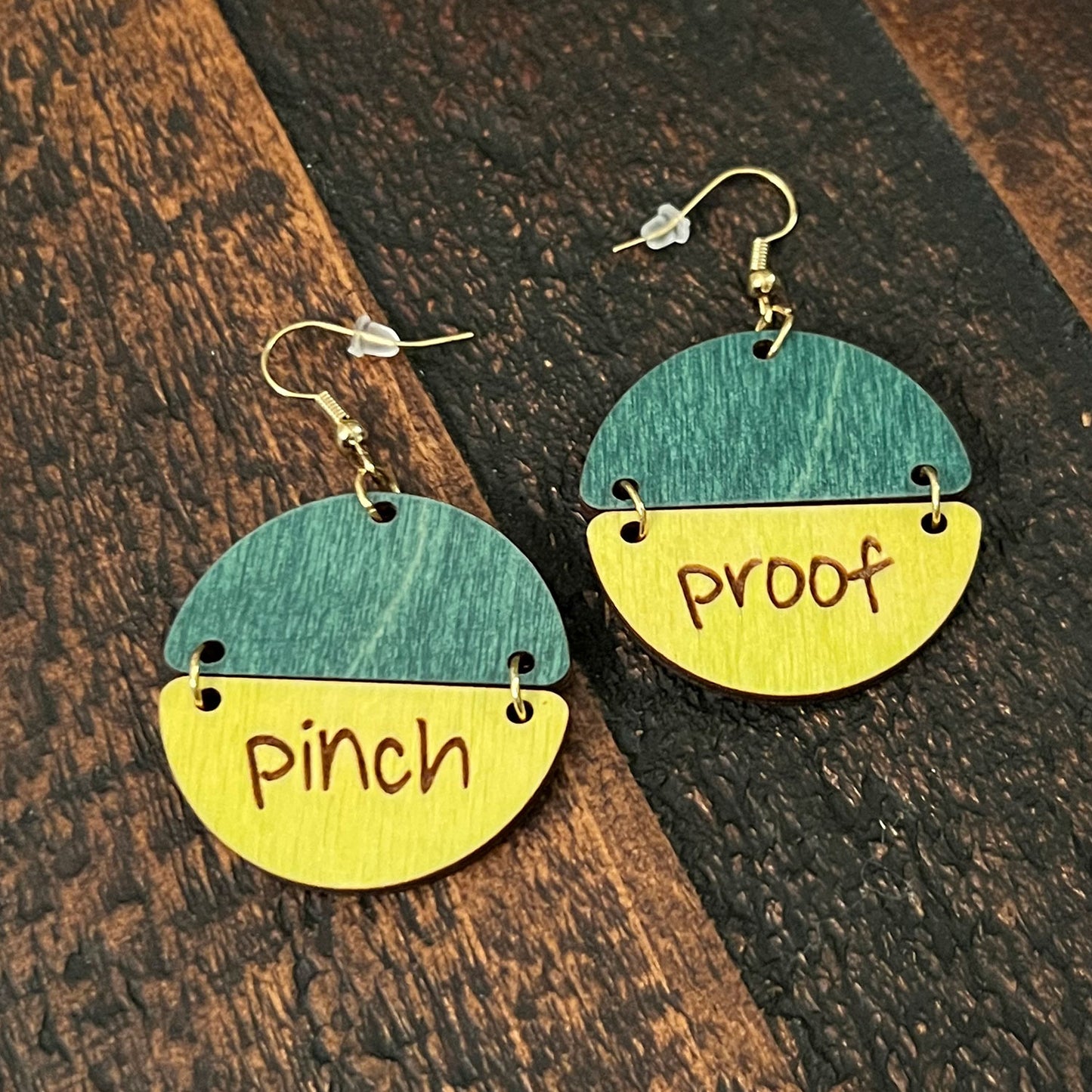 Pinch Proof 2-Part Circle Dangles