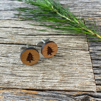 Pine Tree Cufflinks
