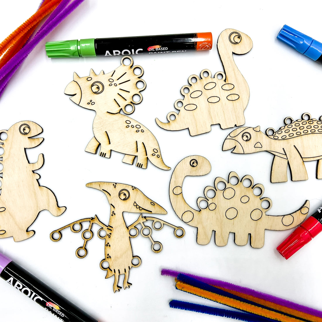Pipe Cleaner Dinosaurs Shop