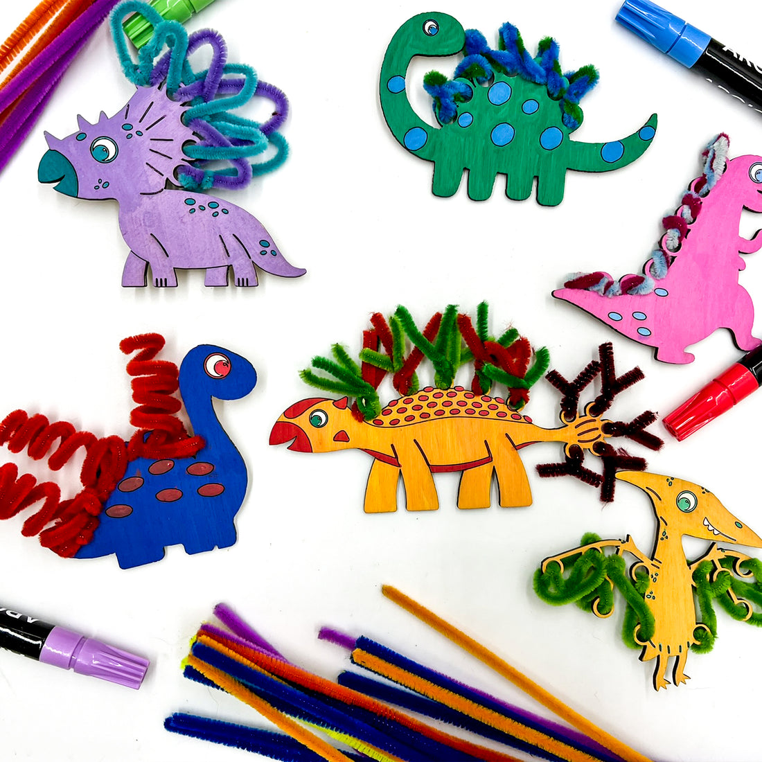 Pipe Cleaner Dinosaurs Shop