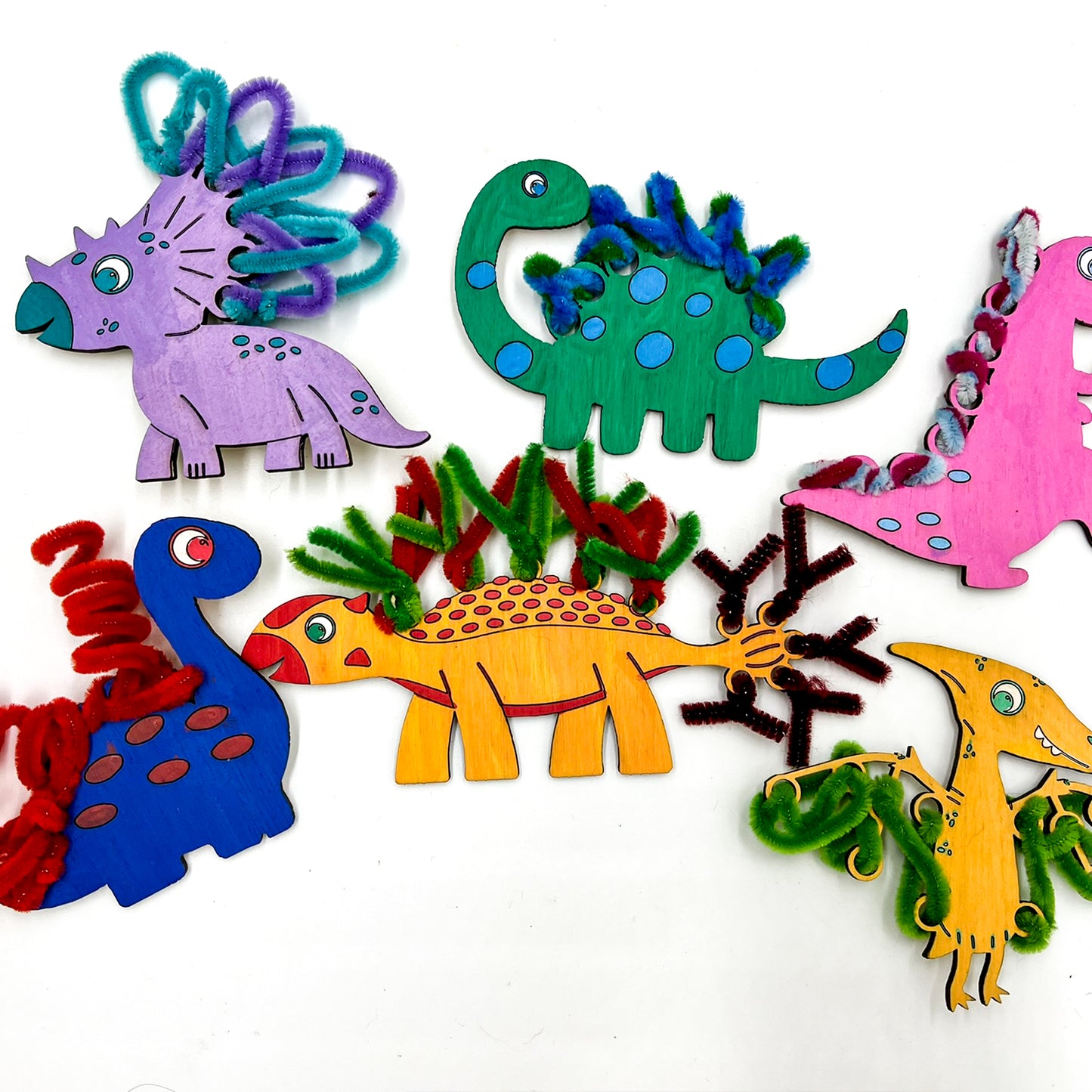 Pipe Cleaner Dinosaurs