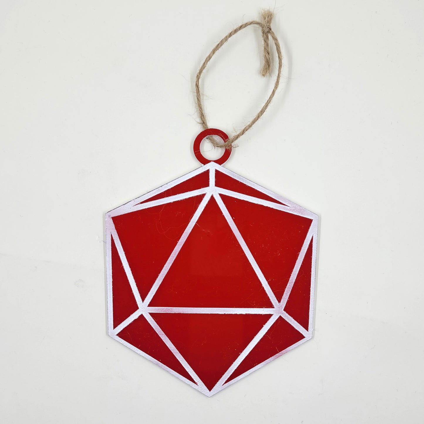 Festive Polyhedral Ornaments-Engraved (Set of 6)