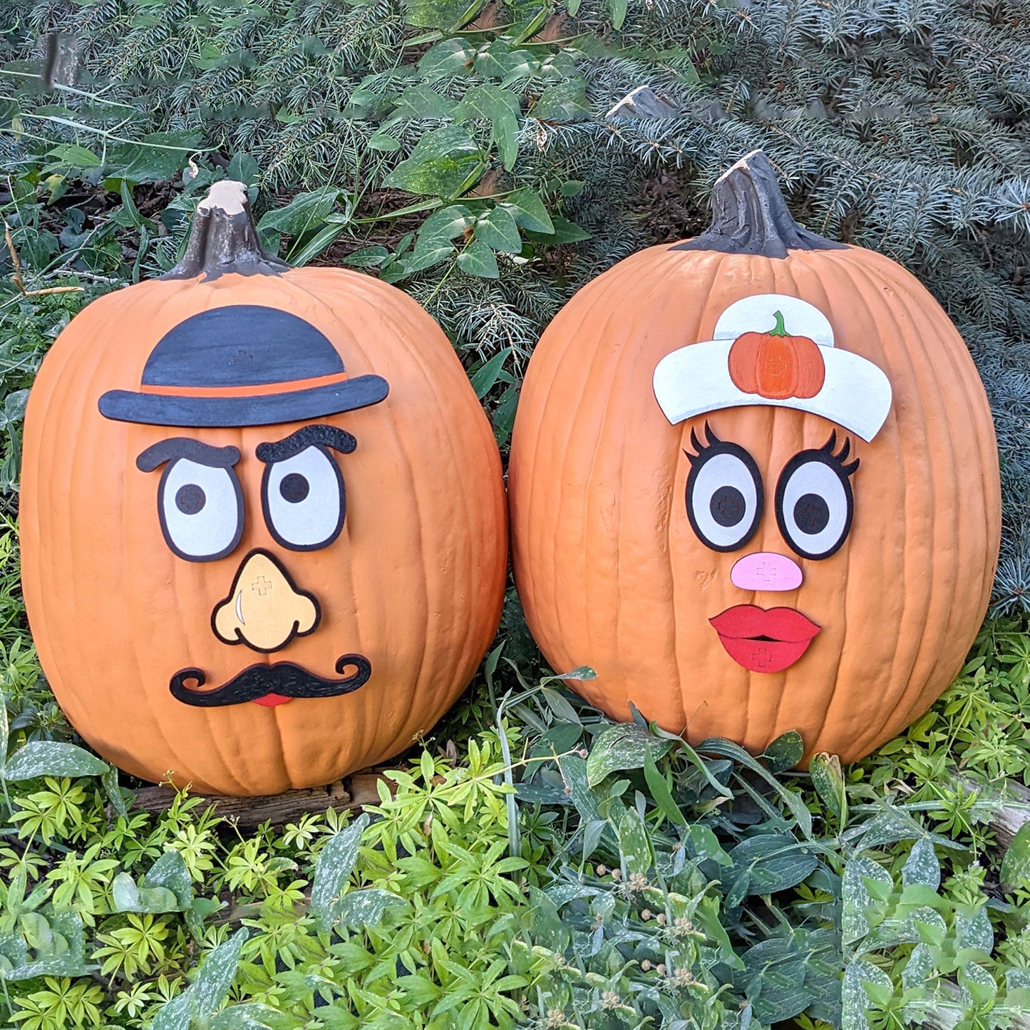 Pumpkinhead - No-Carve Jack-o’-lantern Kit: Mr. & Mrs.