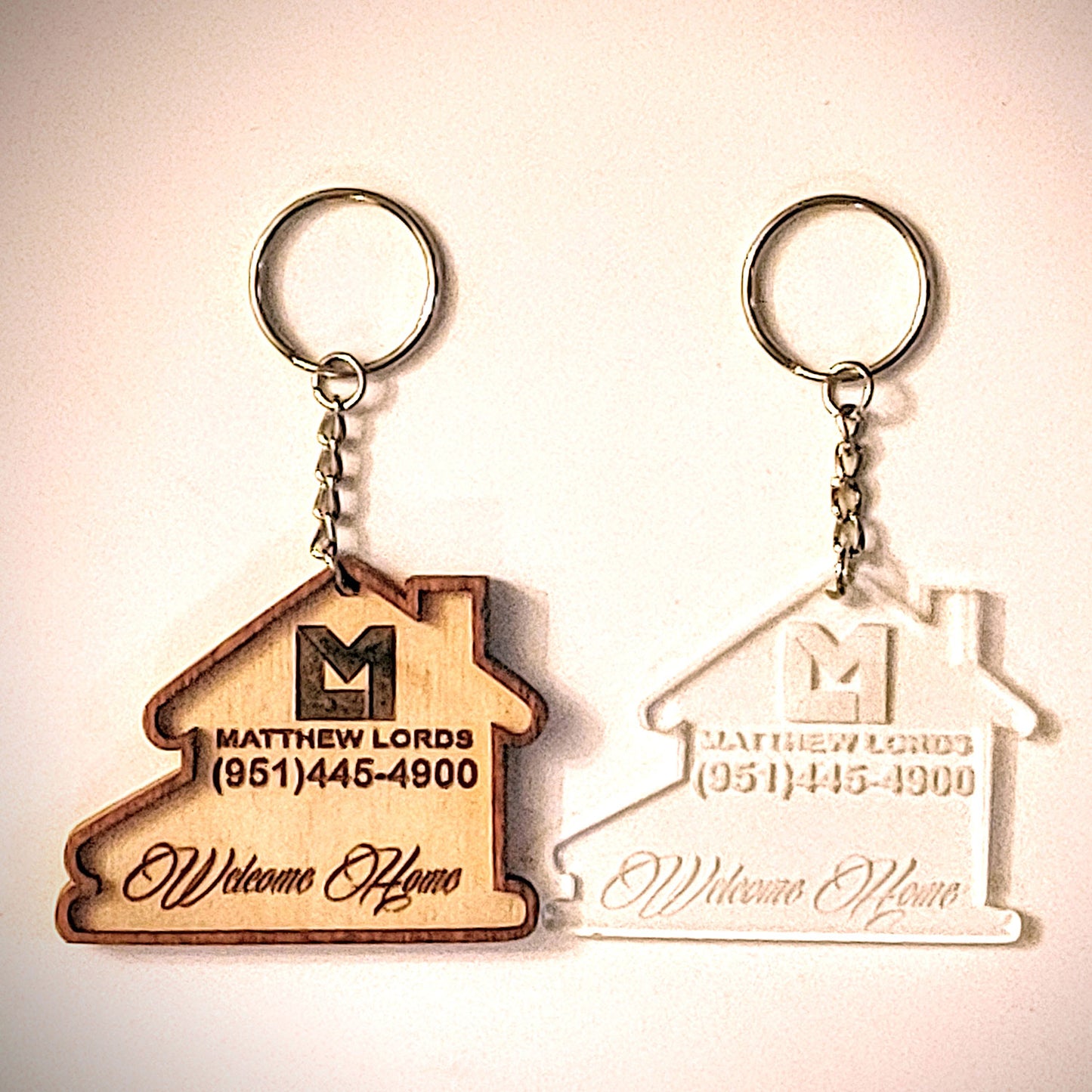 Real Estate Keychains (Set of 3)