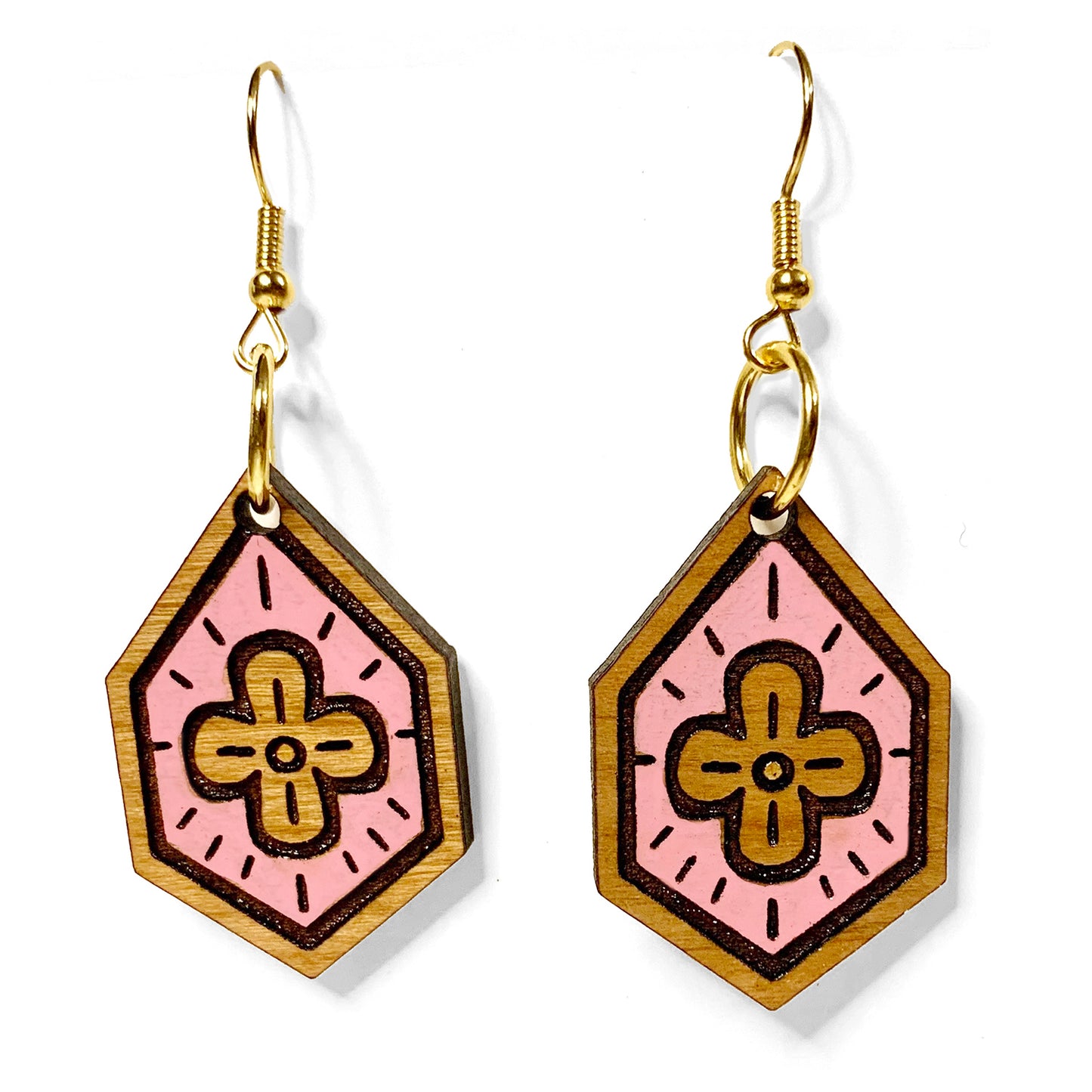 Sakura Flower Dangle Earrings