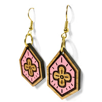 Sakura Flower Dangle Earrings