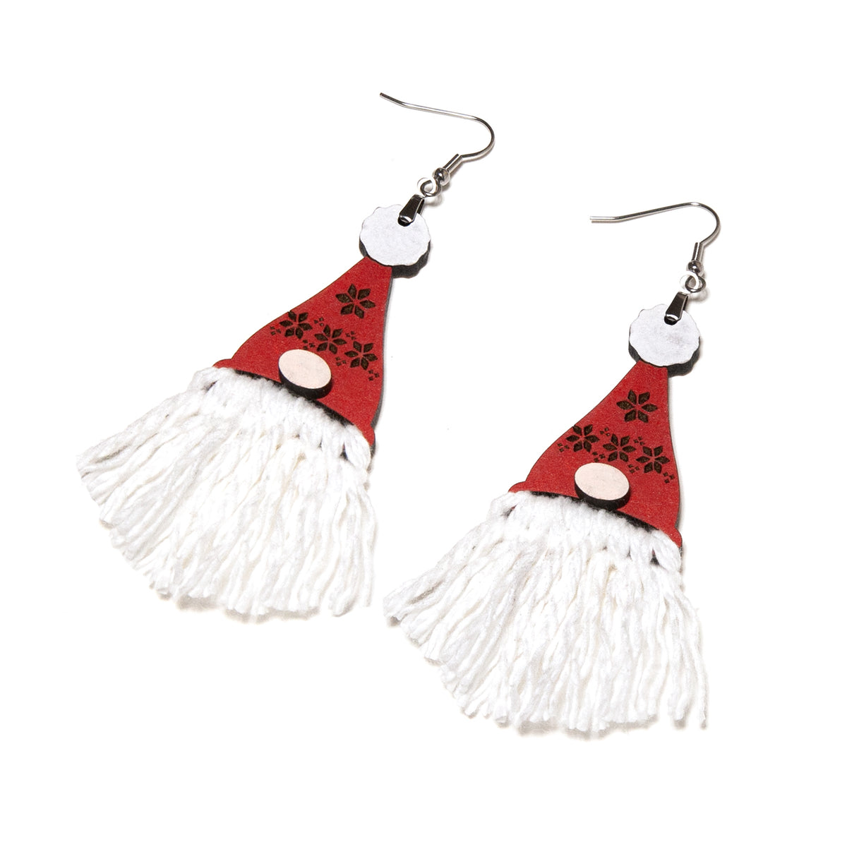 2.75 Love Gnome Macrame - Valentines Earrings – Doohickies Wholesale