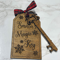 Santas Magic Key Door Hanger - Lone Wolf Craft Studio