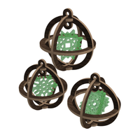 Christmas 3D Ornaments (set of 3)