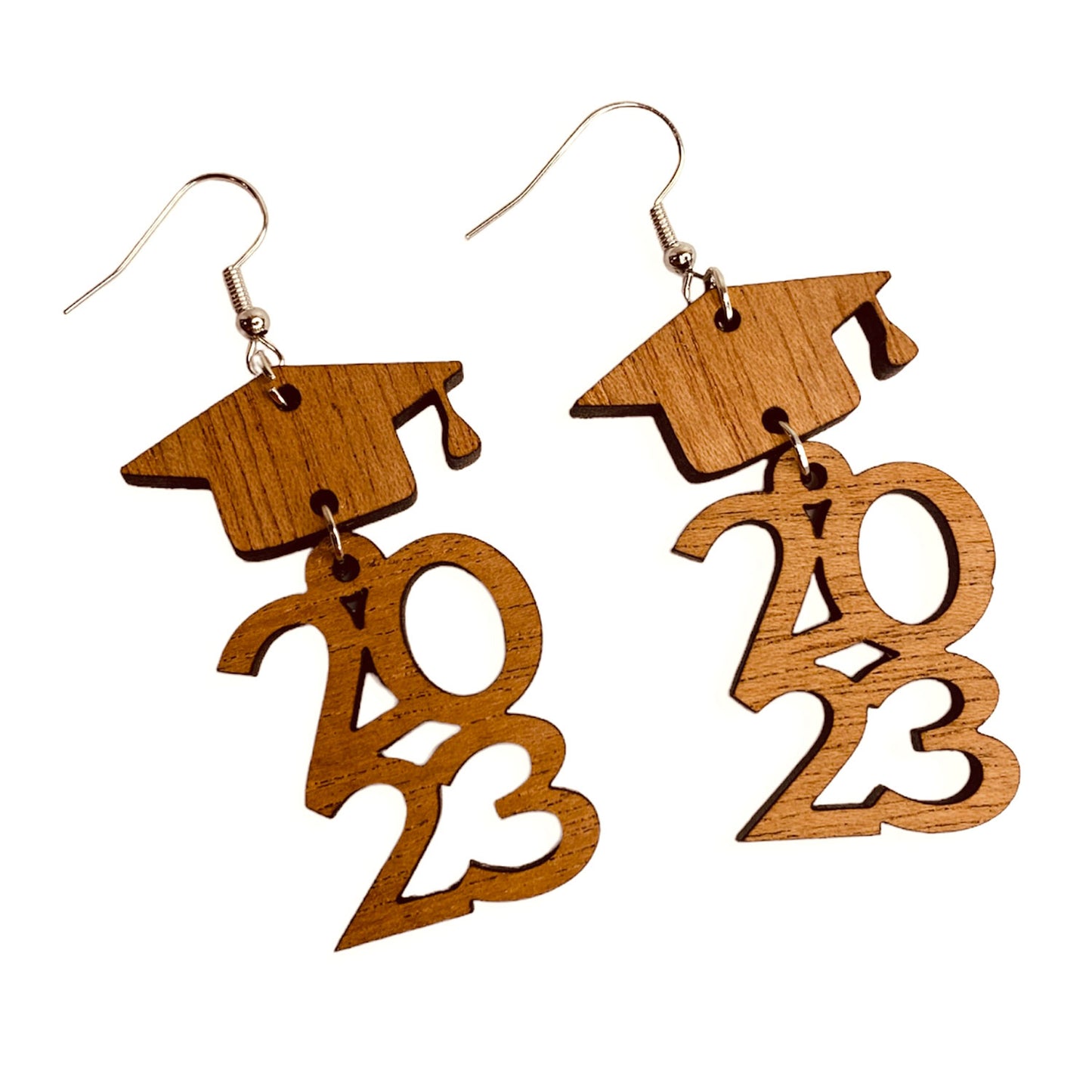 Senior Graduation Cap Dangle Earrings (Set of 3) – Glowforge Shop