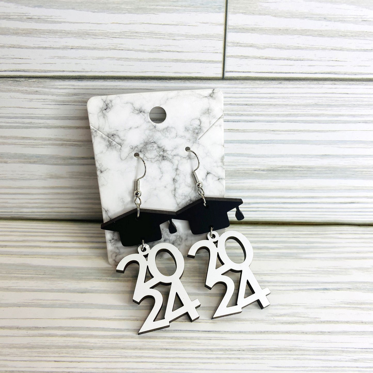 Senior Graduation Cap Dangle Earrings (Set of 3) – Glowforge Shop