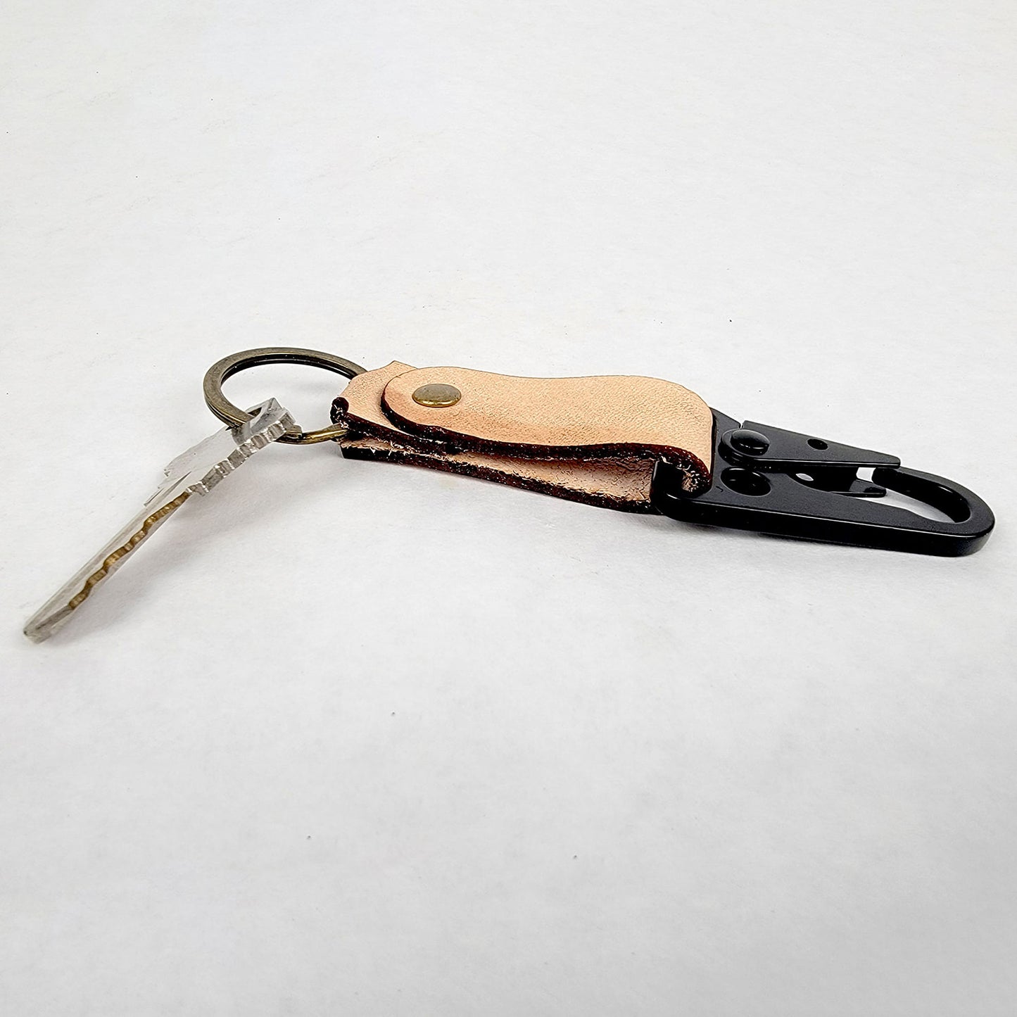 Simple Leather Keychain