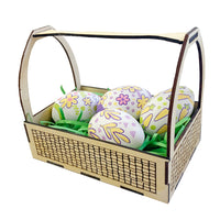 Simple Easter Egg Gift Basket for Kids