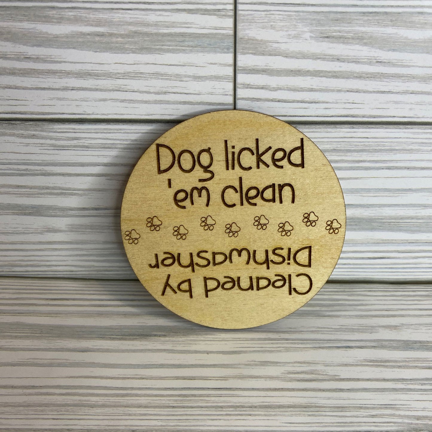 Simple Dog Dirty-Clean Pet Dishwasher Magnet