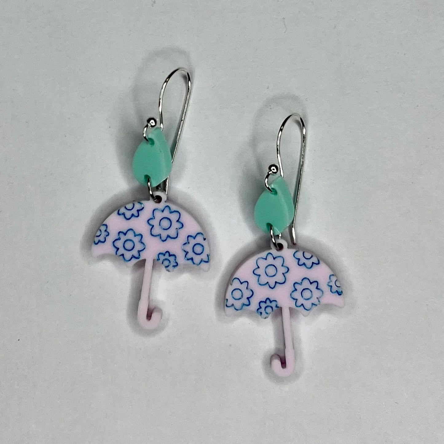 Spring Umbrella Dangle Earrings (Set of 3)