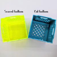 Stackable Medium Milk Crate