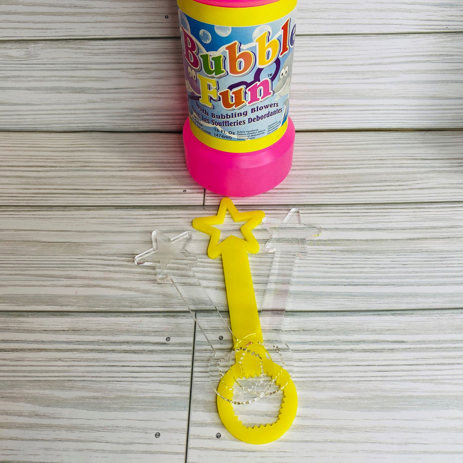 Bubble sales wand sticks