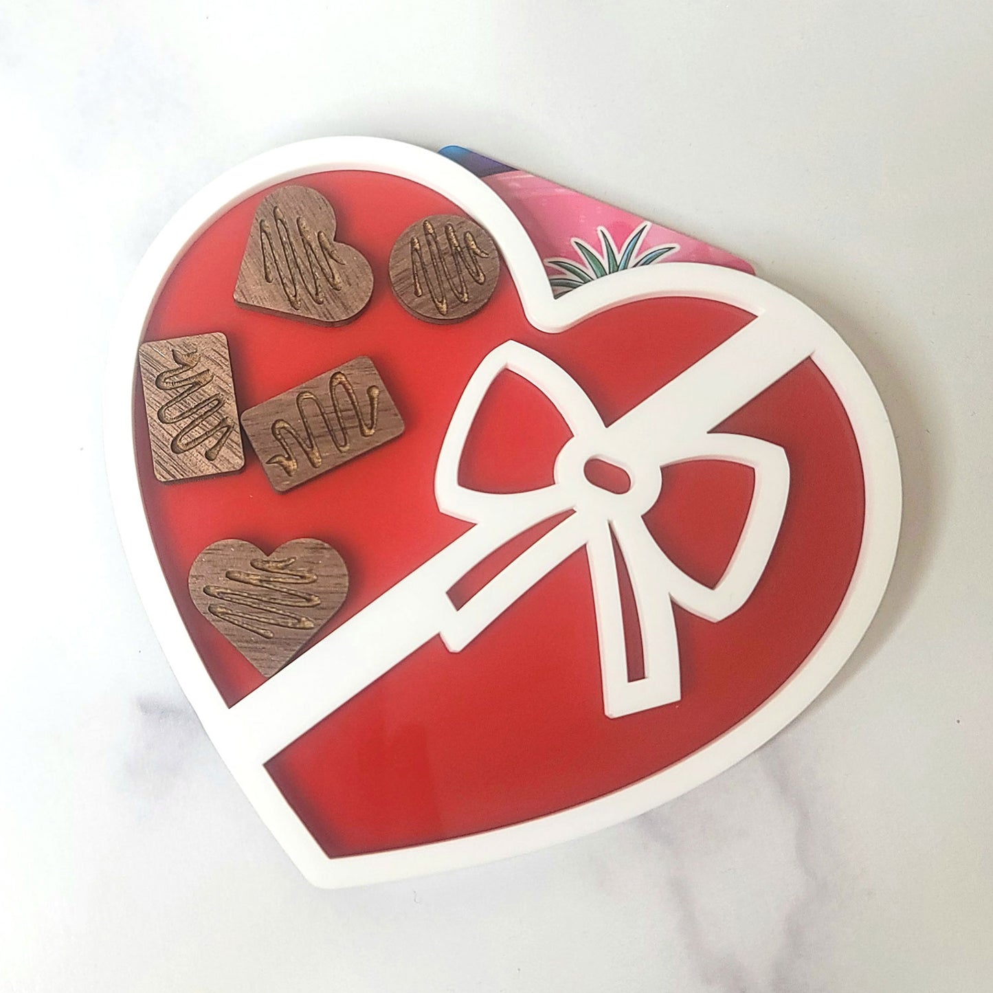 Valentine's Day Heart Gift Card Holder