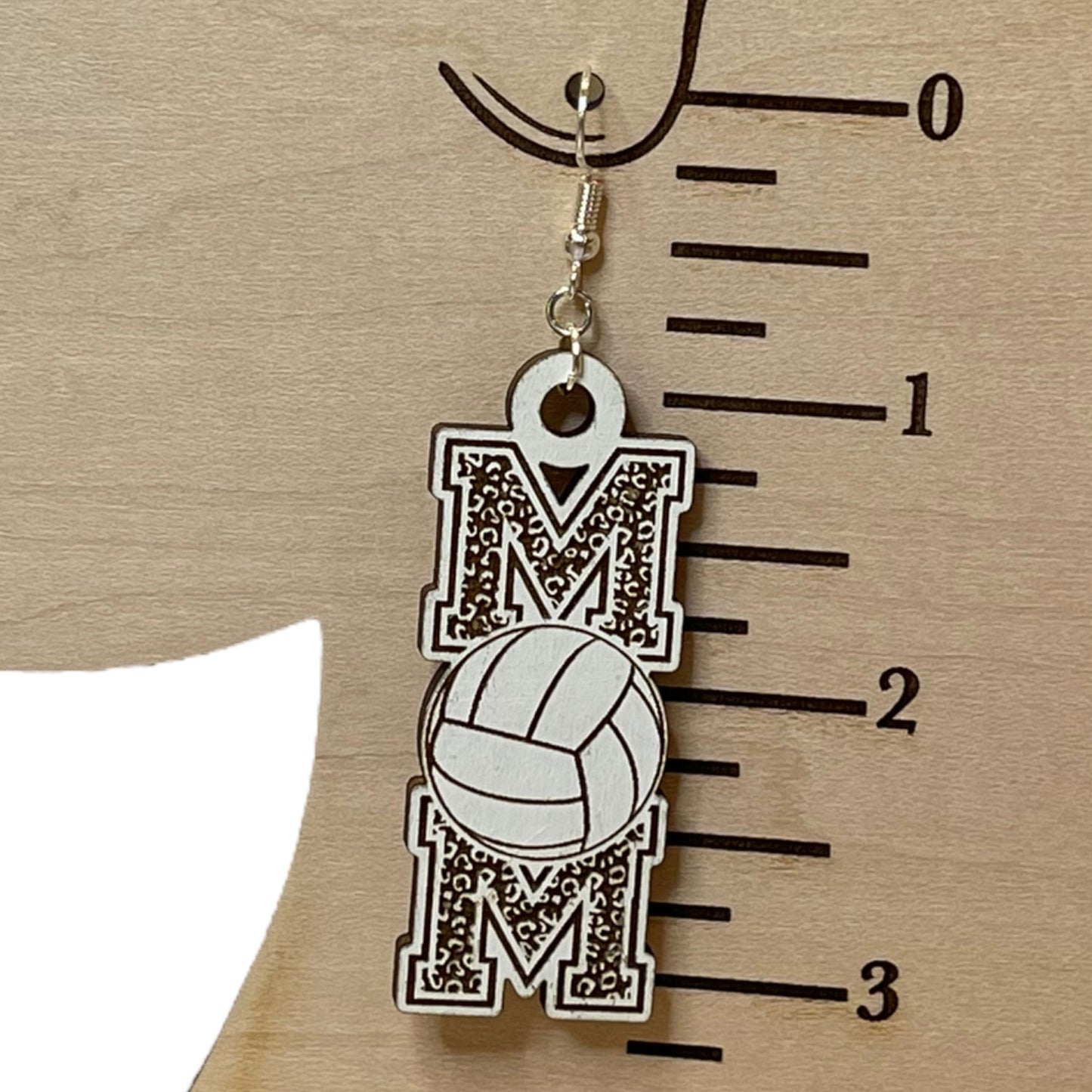 Volley Ball Mom Earrings - Sports Earrings (Set of 3)