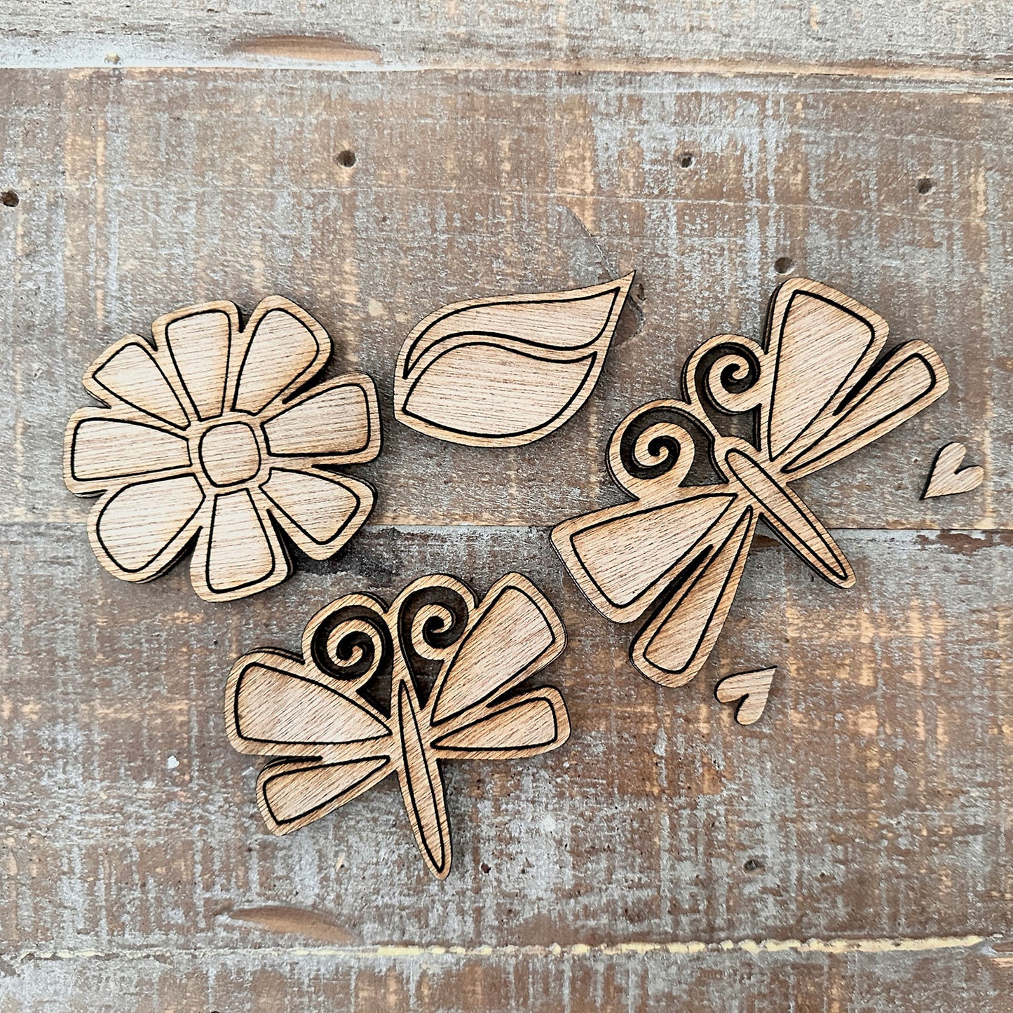 Whimsical Dragonfly Magnet Collection (Set of 4)