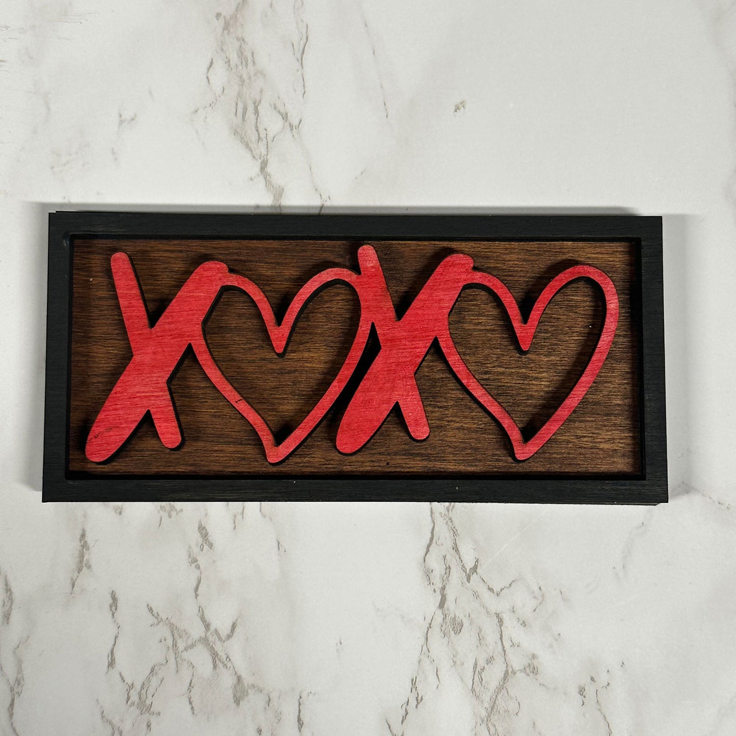 XOXO Happy Valentines Day Wall Sign