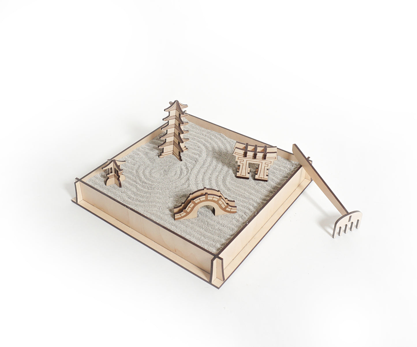 Miniature Tabletop Zen Garden