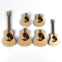 Acoustic Guitar Pick Holders (Set of 3)