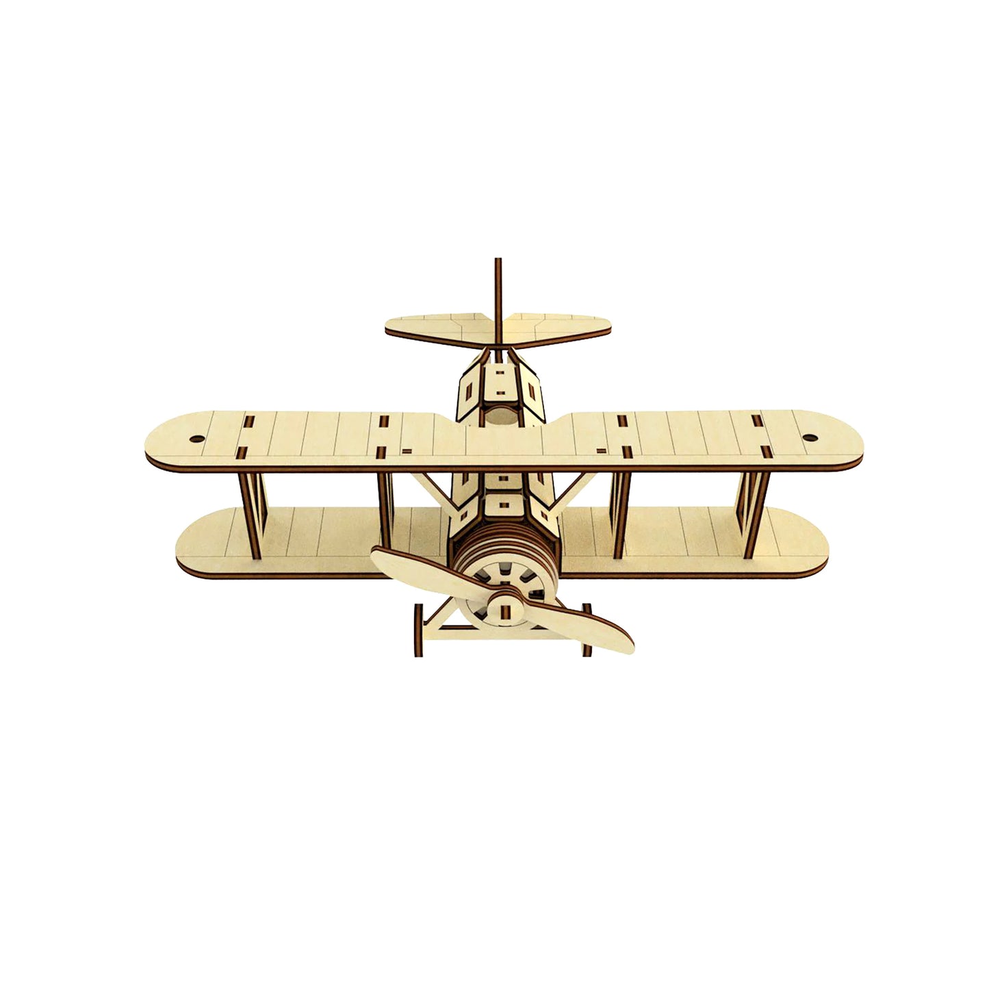 Biplane Model Single Propeller