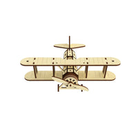 Biplane Model Single Propeller