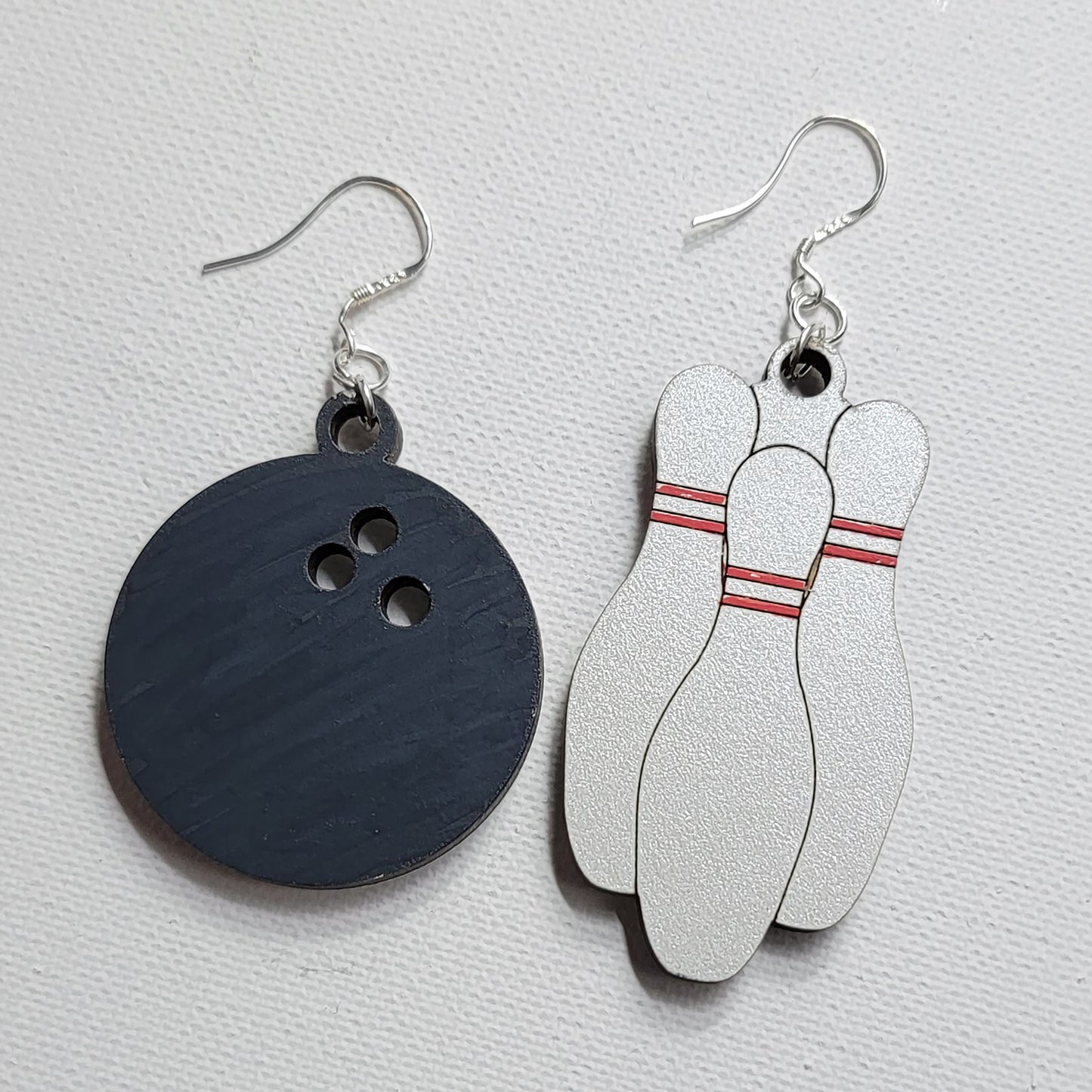 Bowling Earrings