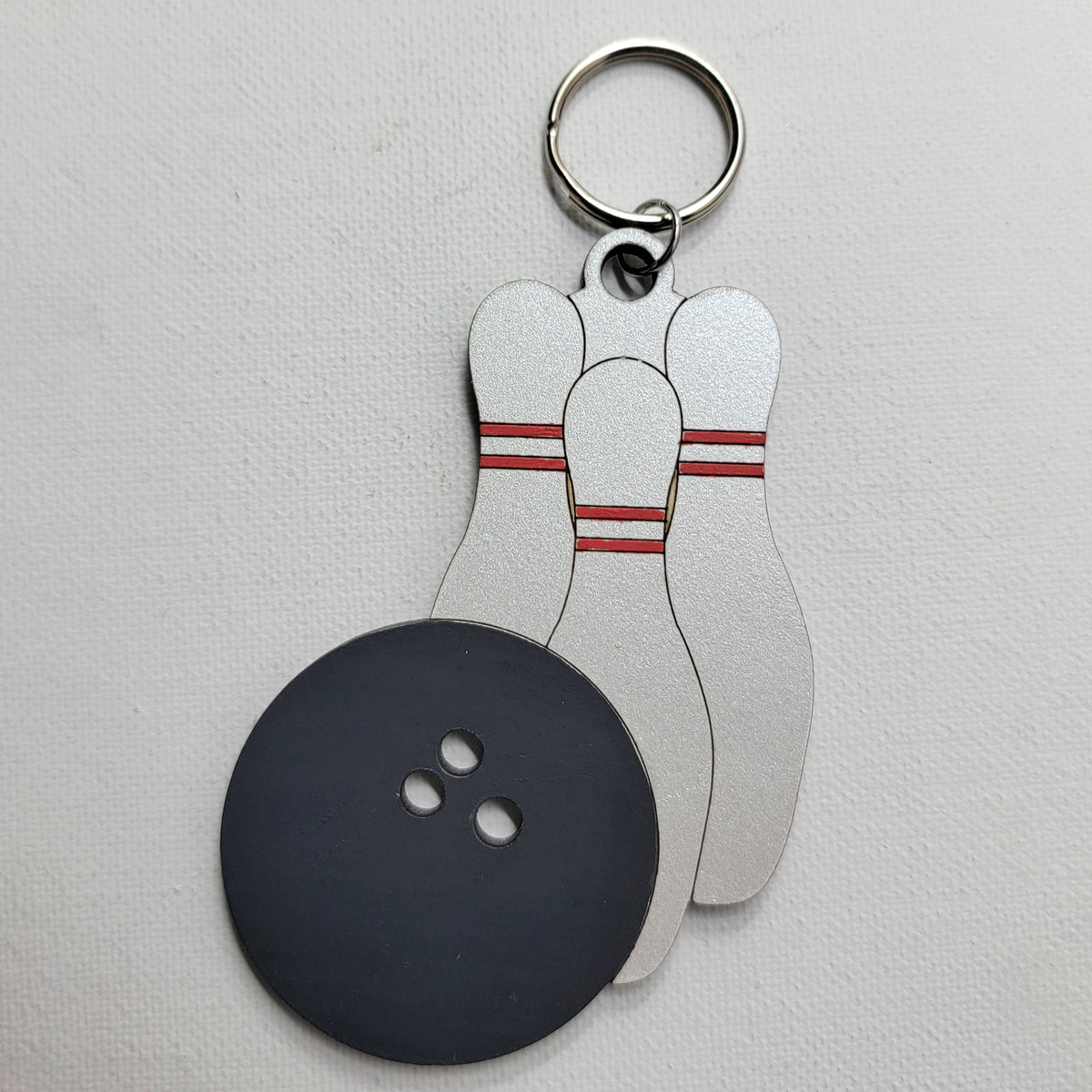 Bowling Keychain – Glowforge Shop - Main Image