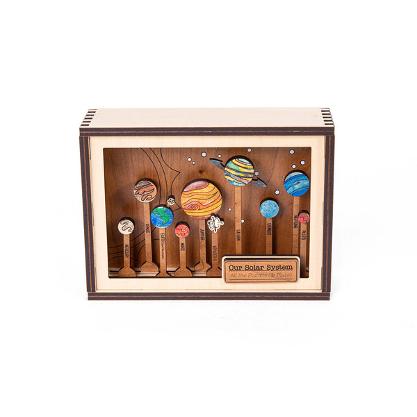 Planets Shadowbox Diorama – Glowforge Shop