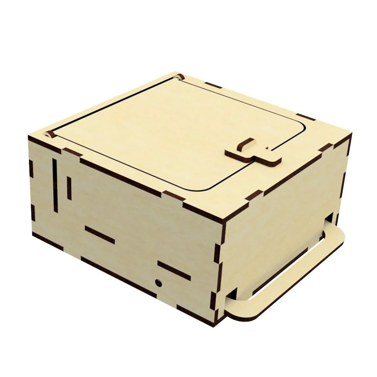 Storage Box with Lever