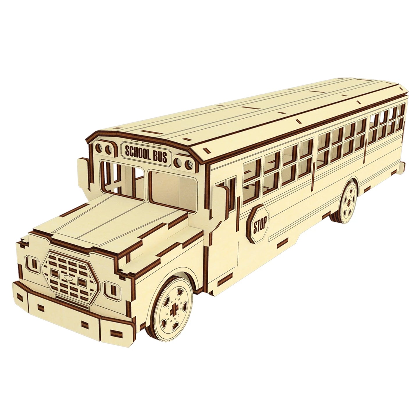 Classic School Bus Scale Model