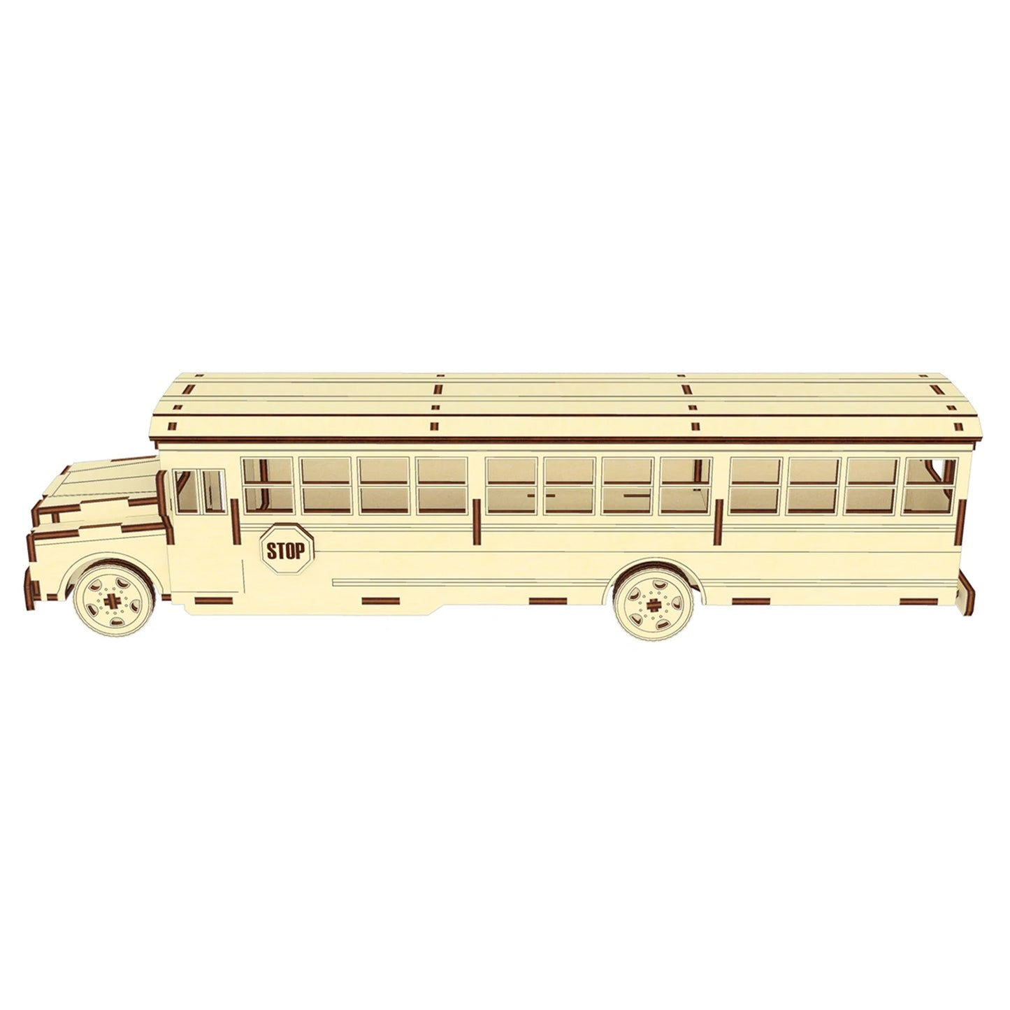 Classic School Bus Scale Model