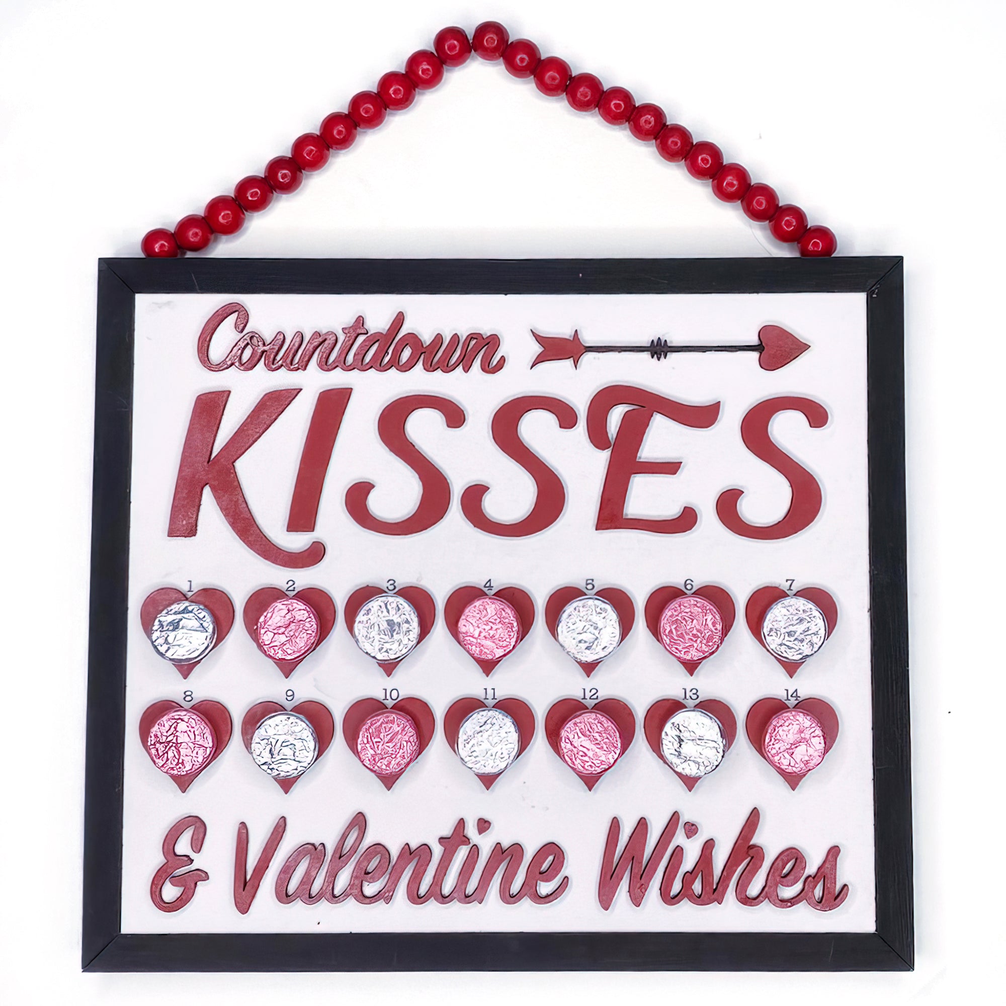 Countdown Kisses Sign – Glowforge Shop