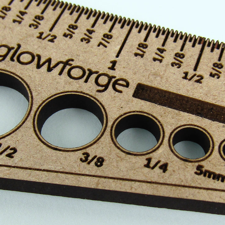 Gift of Good Measure Keychain (Metric) – Glowforge Shop