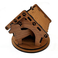 Doghouse Ornament with selection of Dog Breeds