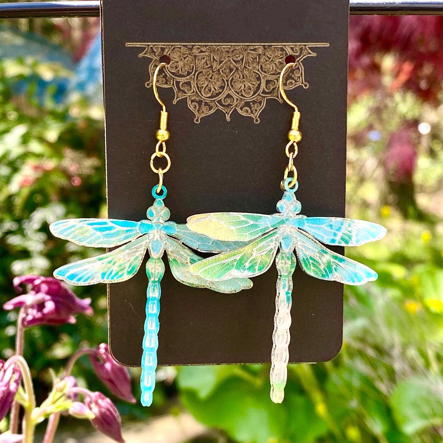Delightfully Intricate Dragonfly Earrings