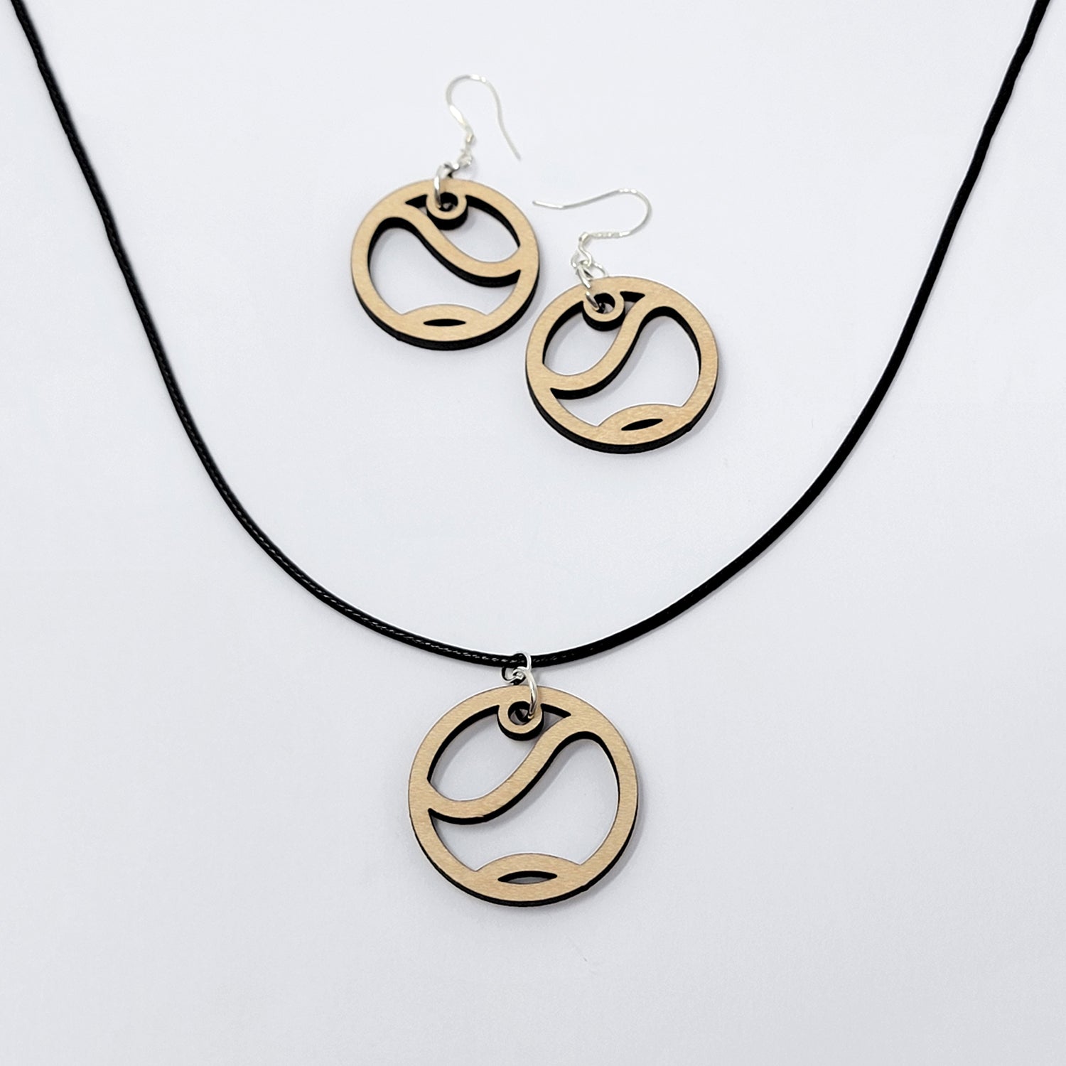 Tennis Ball Earrings And Pendant Set – Glowforge Shop