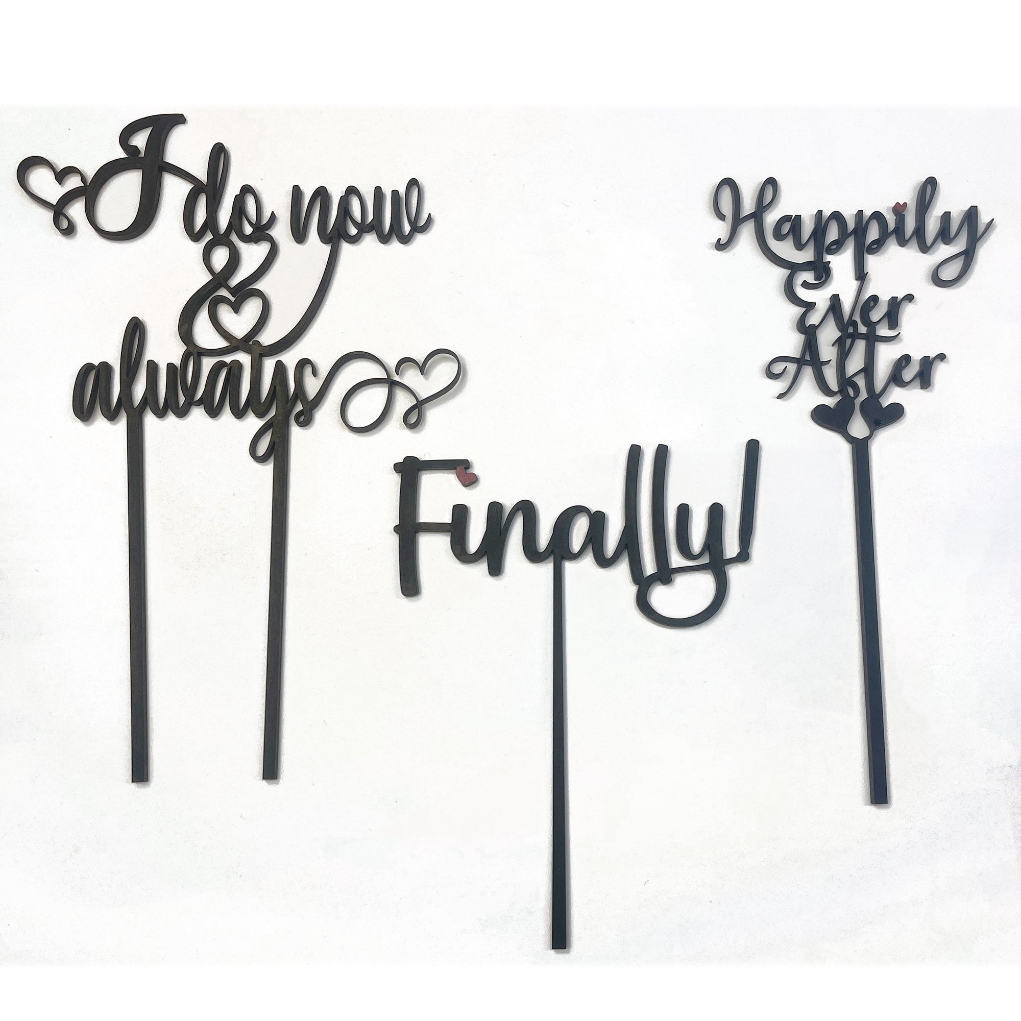 HQKJGSYX Cake Toppers - Assorted Decorative Cake Decorations For Birthdays & Parties